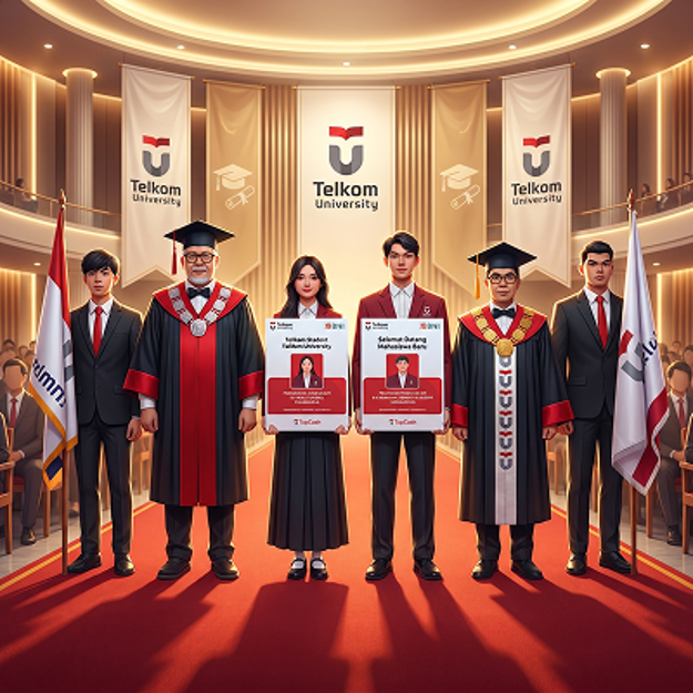 Telkom University Surabaya Gelar Sidang Senat Terbuka, Resmi Kukuhkan Mahasiswa Baru TA 2026/2027